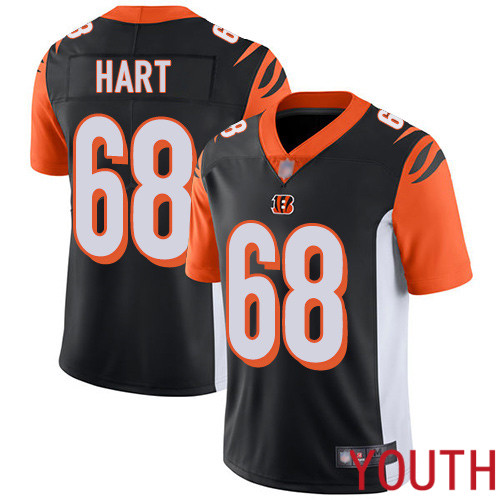 Cincinnati Bengals Limited Black Youth Bobby Hart Home Jersey NFL Footballl 68 Vapor Untouchable